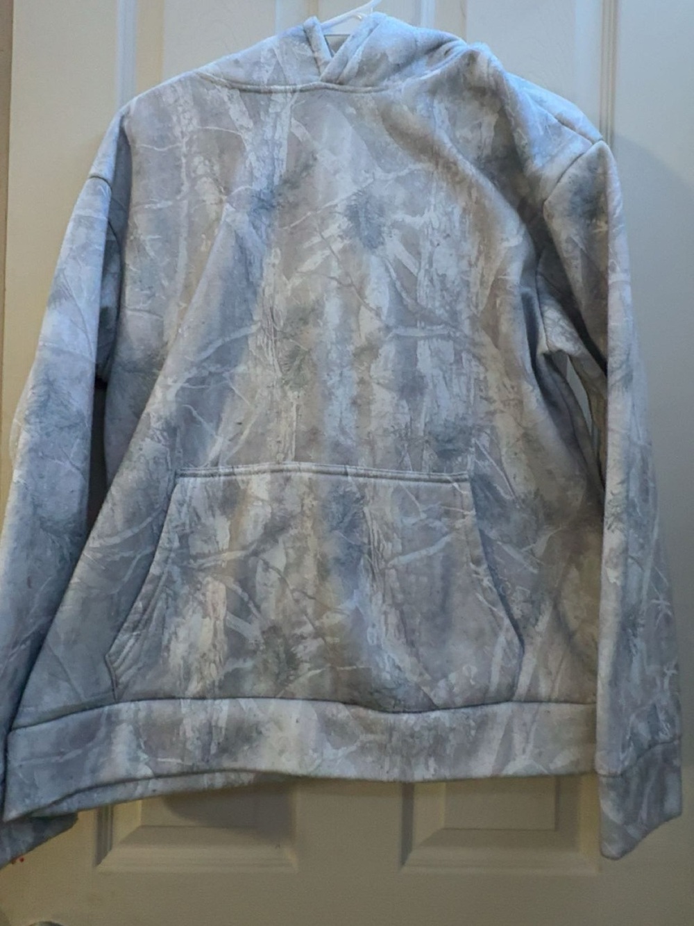 Amazon Gray Camouflage Pullover Hoodie